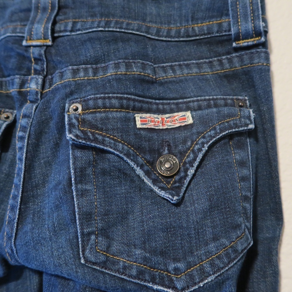Hudson Blue Mid‎ Rise Jeans Mid Wash Casual - Picture 13 of 13